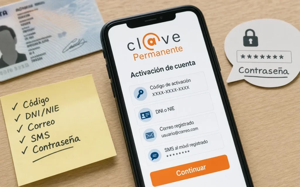 Cómo activar Cl@ve Permanente y crear la contraseña