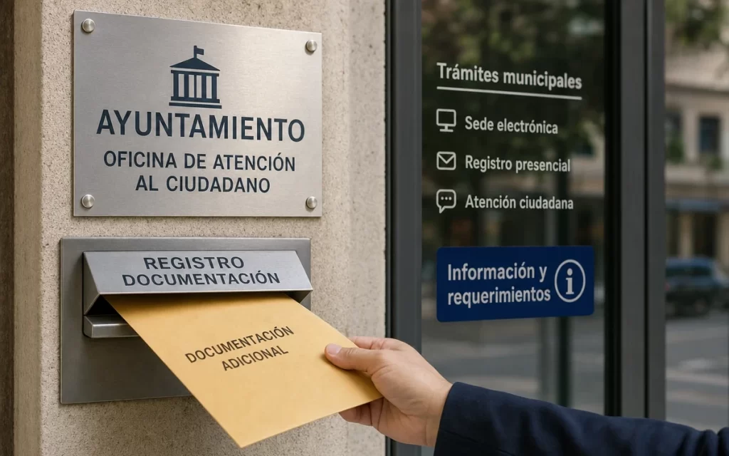 Cómo aportar documentación adicional a una declaración responsable municipal en España