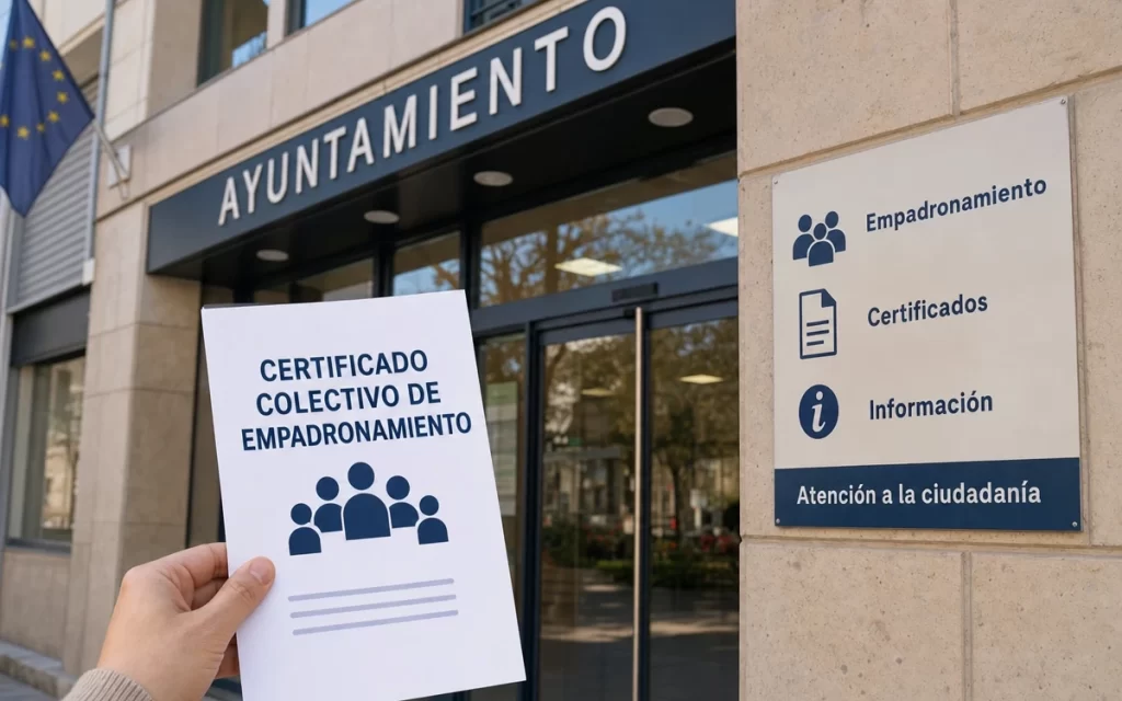 Cómo solicitar un certificado colectivo de empadronamiento en España