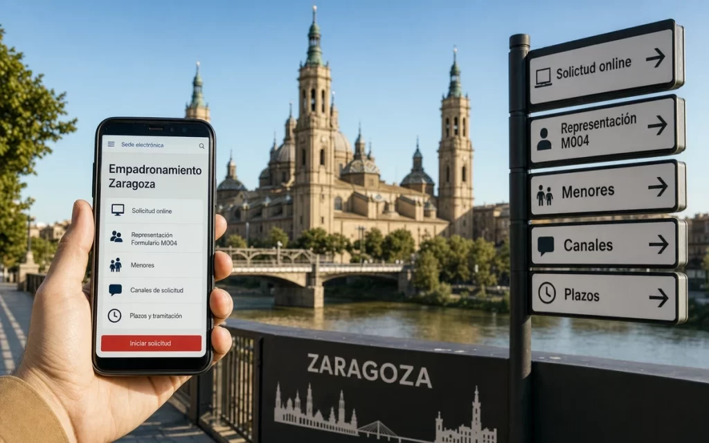 Cómo pedir volante o certificado de empadronamiento en Zaragoza