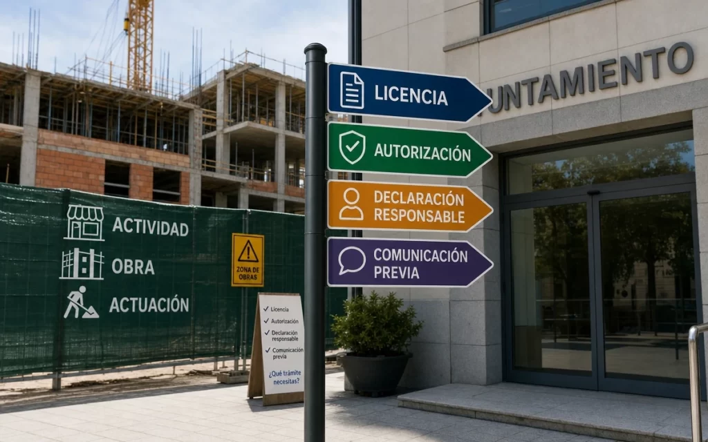 Licencia, autorización y declaración responsable en España: cómo saber qué procedimiento te corresponde