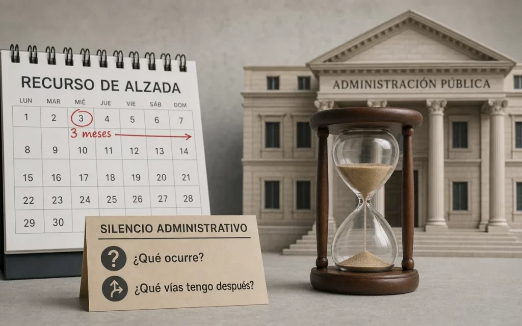 Qué pasa en España si la Administración no resuelve un recurso de alzada en plazo